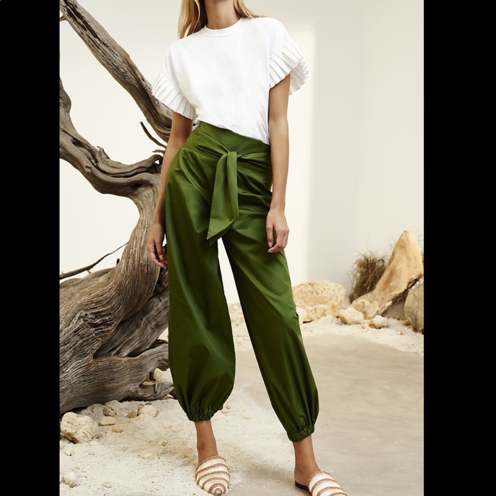 Alexis belted pants